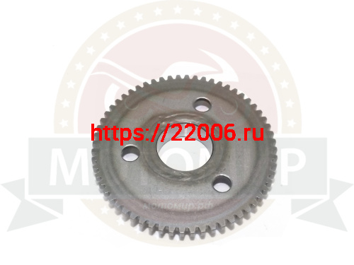 Шестерня обгоной муфты электростартера  GY6-125/150, FT150T  60Z (1003) фото 2