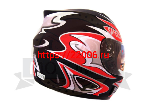 Шлем интеграл "Safelead" HF-160 "Анти Крыло" MATT BLACK CI размер M фото 5 Шлем интеграл "Safelead" HF-160 "Анти Крыло" MATT BLACK CI размер M фото 5