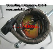 Трос противоугонный мото/скутер FS7006 22х120см (более модный, снаруж пластик, внутри цепь, 2 ключа) Трос противоугонный мото/скутер FS7006 22х120см (более модный, снаруж пластик, внутри цепь, 2 ключа)