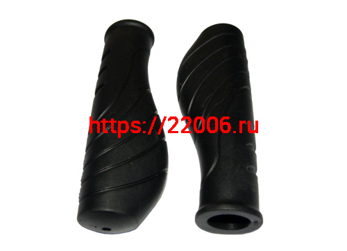 _Грипсы для велосипеда 125мм, ПВХ, резина, анатомические, с закрытым концом, чёрные (CSG-668L) TBS фото 2 _Грипсы для велосипеда 125мм, ПВХ, резина, анатомические, с закрытым концом, чёрные (CSG-668L) TBS фото 2