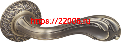 Ручка Fuaro (Фуаро) раздельная R.SM58.BAROCCO (BAROCCO SM) MAB-6 темная бронза