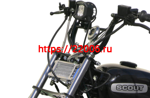 Мотоцикл внедорожный СКАУТ-3Р-140 полуавтомат с РЕВЕРСОМ фото 3