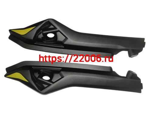 Облицовка седла, левая + правая MIRAGE 250 (ТЭККЕН) (200093292-0019 + 200103314-0019)