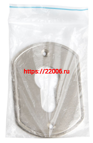 Накладки Guardian (Гардиан) под цилиндр "" никель ГН 30 /пара/, плоская /123:475/ фото 2