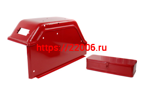 Крыло заднее левое с инструментальным ящиком минитрактор LW-12, LW-15. Русич Т-12, Т-15 (2018г.)