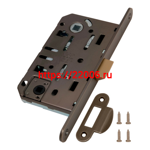 B01102.50.12.567 AGB (АГБ) Защелка врезная WC (антич. бронза) MEDIANA EV. (инд.упак+B01000.13) фото 3