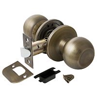 Ручка Punto (Пунто) защелка DK672 MAB-PS (6072 MAB-P) (без фик.) мат. бронза