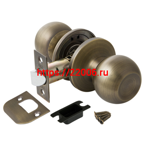 Ручка Punto (Пунто) защелка DK672 MAB-PS (6072 MAB-P) (без фик.) мат. бронза