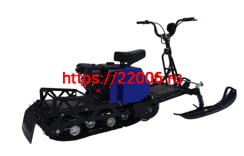 Мотобуксировщик компактный с лыжным модулем ЛИДЕР-ДЕЛЬТА-2, CVTL (+Фара) 8+ л.с., ВАРИАТОР TAV2-40 фото 4